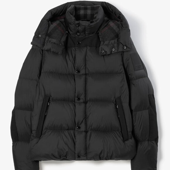 Burberry Other - Burberry Down Black Puffer Coat w/ Detachable Sleeves - Men's Large (NWOT)